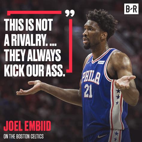 it's not a rivalry embiid